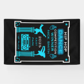 Hiphop danswedstrijd spandoek (Horizontaal)