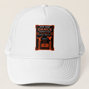 Hiphop danswedstrijd trucker pet
