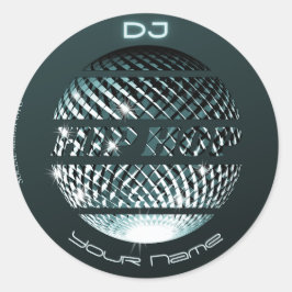 Hiphop DJ hiphop Ronde Sticker