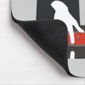 hiphop DJ Mousepad Muismat (Hoek)