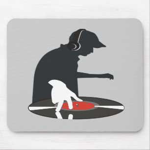 hiphop DJ Mousepad Muismat