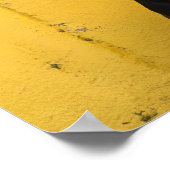 Hiphop Dog Star in trendy Pet en ketting Poster (Hoek)