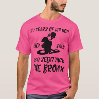 Hiphop geboorteplaats 1520 Sedgwick Ave. 50 jaar v T-shirt