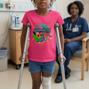 Hiphop geïnspireerd gezegende Christelijke kunst T-shirt