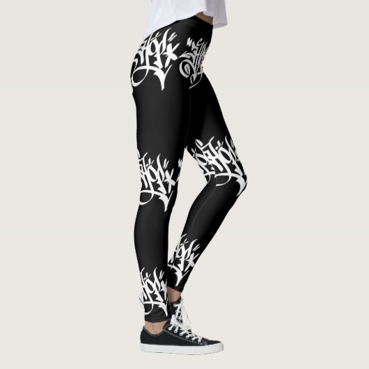 Hiphop graffiti-Leggings Leggings (Rechts)