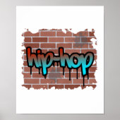 hiphop graffiti - ontwerp poster (Voorkant)
