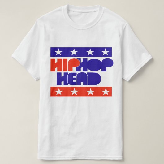 HipHop Head All-Star T-shirt (Design voorkant)