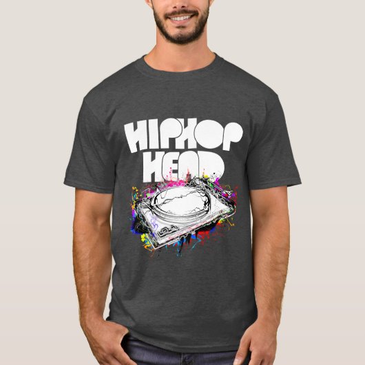 HipHop Head Fiend Blast T-shirt (Voorkant)