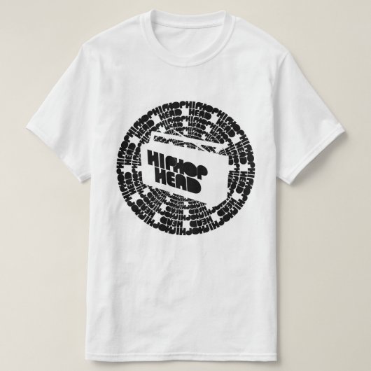 HipHop Head Til Infinity T-shirt (Design voorkant)