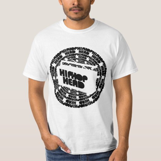 HipHop Head Til Infinity T-shirt (Voorkant)