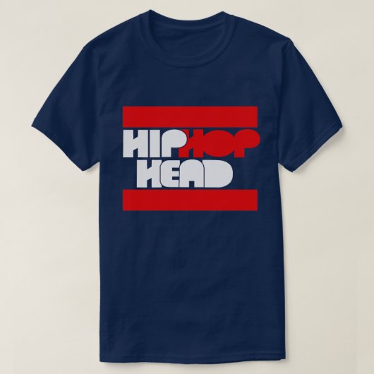 HipHop Head Verslaafde T-shirt (Design voorkant)