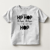Hiphop Hippity Paaslente Peuter shirt Boys (Voorkant)