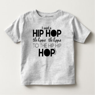 hiphop hippy easter spring toddler shirt