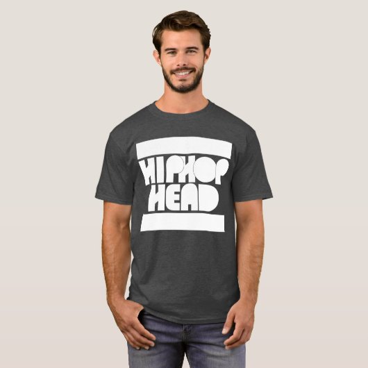Hiphop hoofd T-shirt (Voorkant volledig)