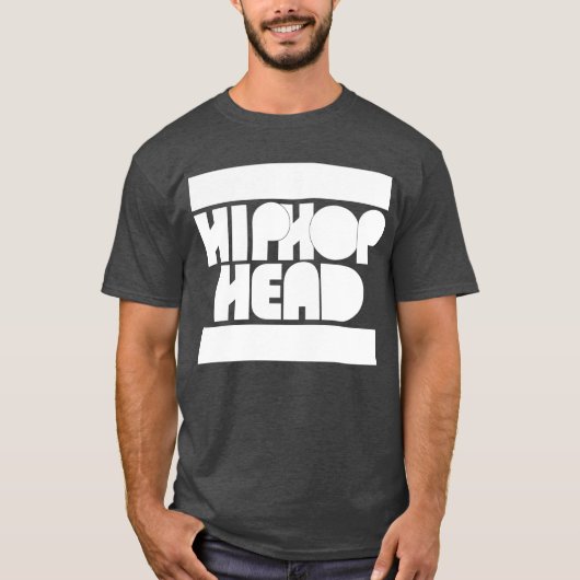 Hiphop hoofd T-shirt (Voorkant)
