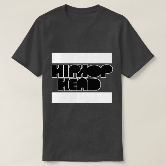 HipHop hoofd verslaafde T-shirt (Design voorkant)
