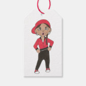 Hiphop Hop Jazz Dance Class Dancer Cadeaulabel (Voorkant)