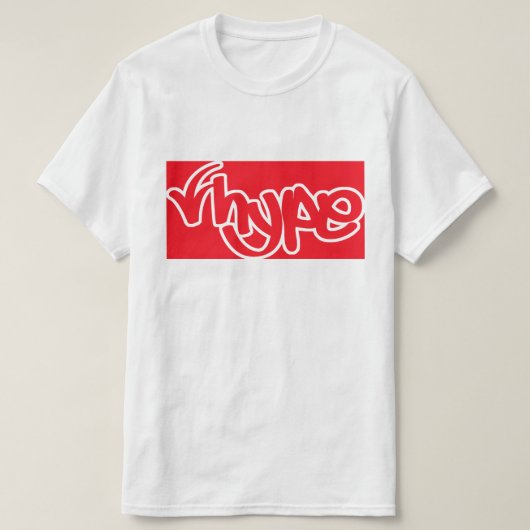 Hiphop-hype T-shirt (Design voorkant)