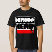 HipHop laat de microfoon vallen T-shirt (Voorkant)