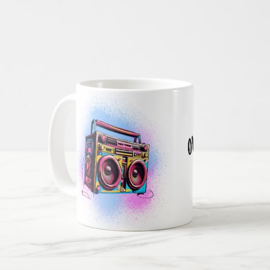 Hiphop-mok Koffiemok (Voorkant links)