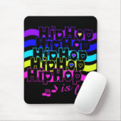 HipHop mousepad Muismat (Met muis)
