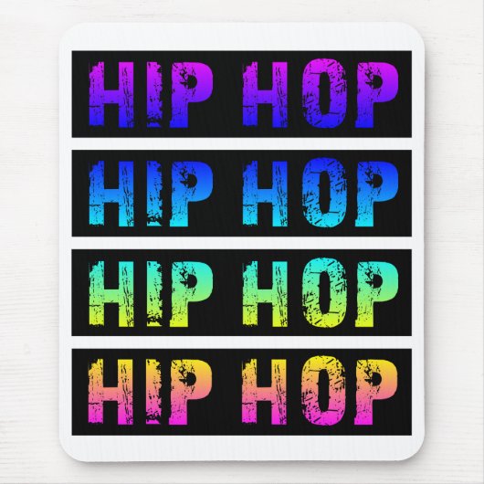 HipHop mousepad Muismat (Voorkant)