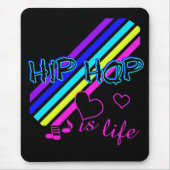 HipHop mousepad Muismat (Voorkant)