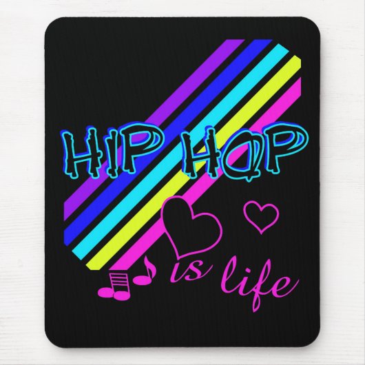 HipHop mousepad Muismat (Voorkant)