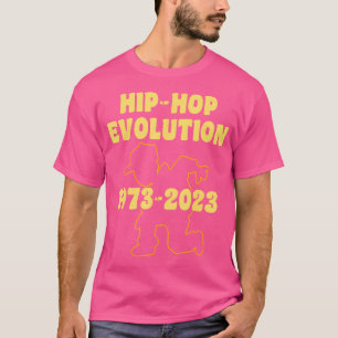 Hiphop muziek 50 jaar zwarte geschiedenis DJ Rappe T-shirt