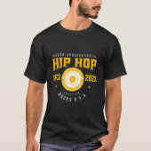 Hiphop Muziek 50e Jubileum Muzikant Born Day T-shirt (Voorkant)