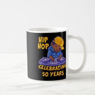 Hiphop Muziek 50e Jubileum Zwart Geschiedenis DJ D Koffiemok