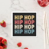 Hiphop muziek servet (Insitu)
