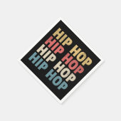 Hiphop muziek servet (Hoek)