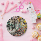 hiphop papieren bordje (Feest)