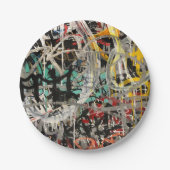 hiphop papieren bordje (Voorkant)