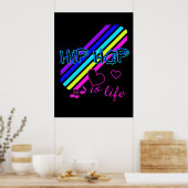 HipHop-poster Poster (Keuken)