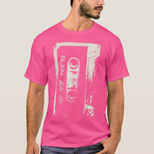 Hiphop Rap Mixtape Cassette DJ 90S T-shirt