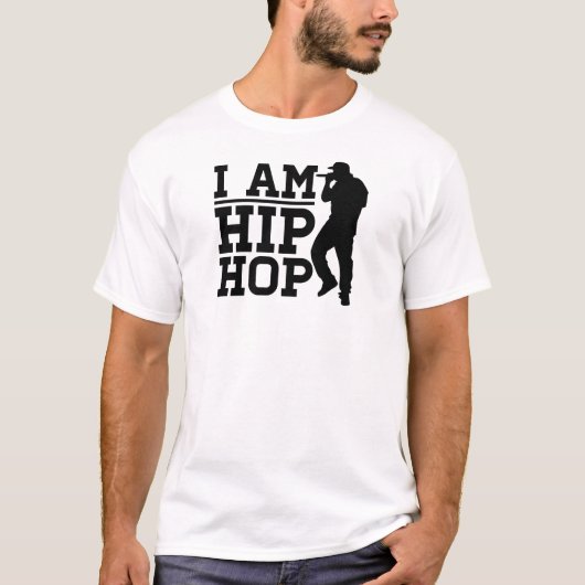 hiphop / rapper / artiest / vocalist t-shirt (Voorkant)
