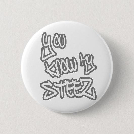 HIPHOP RONDE BUTTON 5,7 CM (Voorkant)