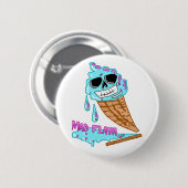 HIPHOP RONDE BUTTON 5,7 CM (Voorkant /achterkant)