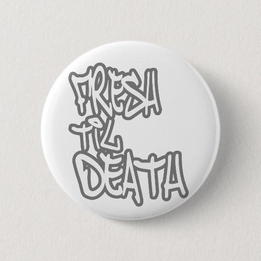 HIPHOP RONDE BUTTON 5,7 CM (Voorkant)