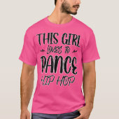 Hiphop Shirt Vrouwen Breakdancing Meisjes Hiphop D (Voorkant)