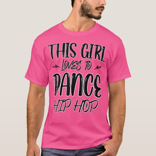 Hiphop Shirt Vrouwen Breakdancing Meisjes Hiphop D (Voorkant)