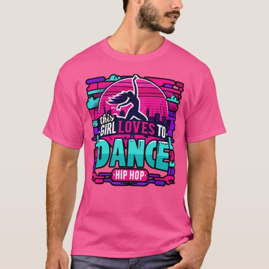 Hiphop Shirt Vrouwen Breakdancing Meisjes Hiphop D (Voorkant)