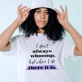 Hiphop Song Tekst Lavender Grey Typography T-shirt