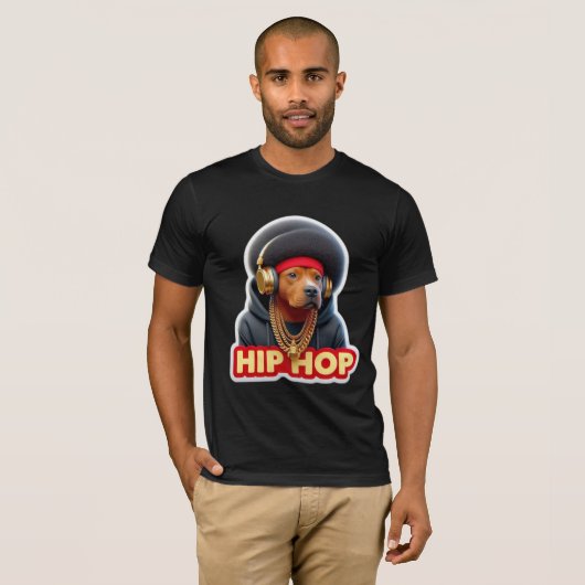 HIPHOP STAFFY 3 T-SHIRT (Voorkant volledig)