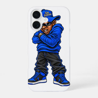 Hiphop stedelijk iPhone 16 hoesje