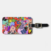 HipHop Stijl Bagagelabel (Voorkant horizontaal)
