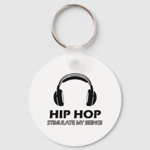 hiphop stimuleert me sleutelhanger