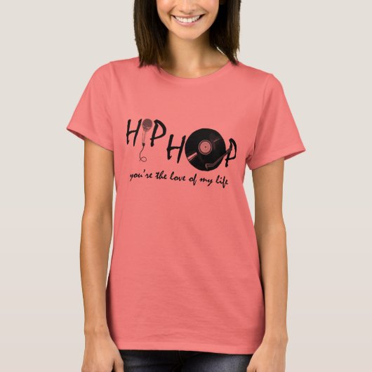 hiphop t-shirt (Voorkant)